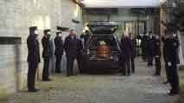 Telediario 1 - Capilla ardiente de la agente de Policía Nacional fallecida