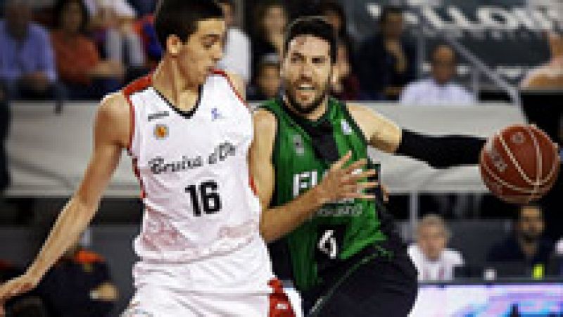 El FIATC Joventut se ha impuesto en Manresa en el derbi catalán que redondea un mes magnífico para el equipo verdinegro, que se afianza en puestos de Copa.