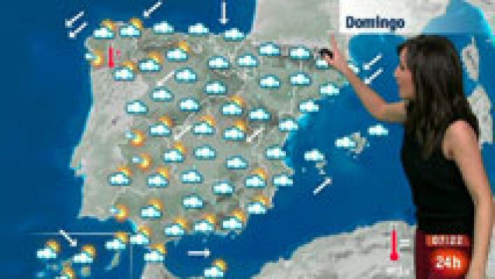El tiempo - Lluvias fuertes en Cataluña, sur de Aragón y Baleares