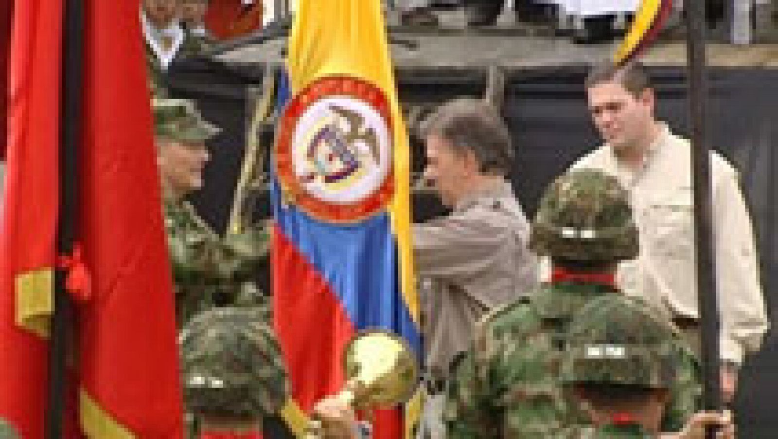 Telediario 1: La guerrilla de las FARC ha liberado al general Rubén Darío | RTVE Play