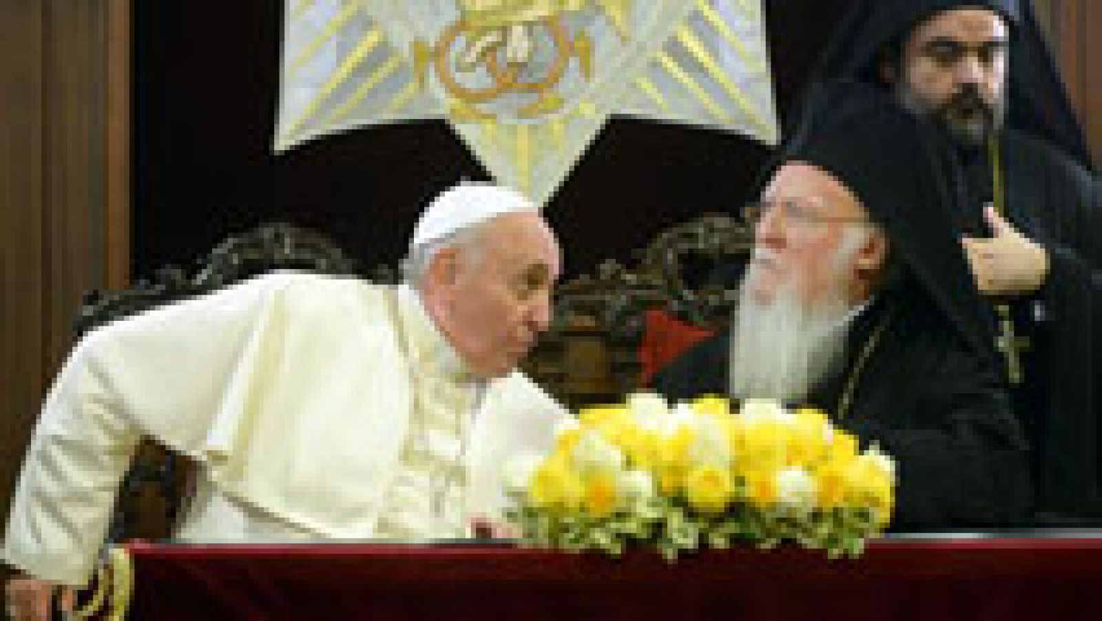 Telediario 1: El papa condena la persecución a los cristianos en Oriente  | RTVE Play
