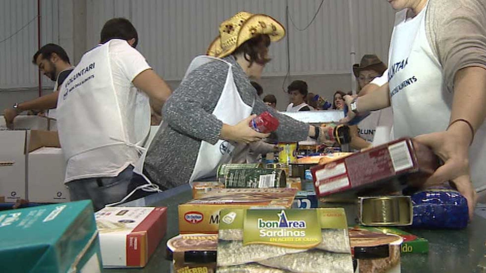 El Banco de Alimentos se plantea superar los 14 millones de kilos recogidos el año pasado