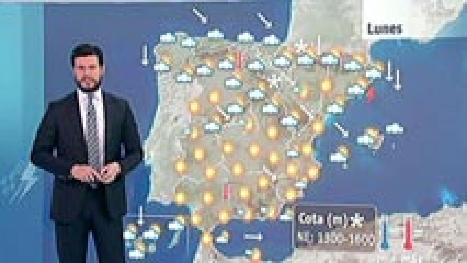 El tiempo: Aviso amarillo en Baleares y lluvias en el este peninsular | RTVE Play