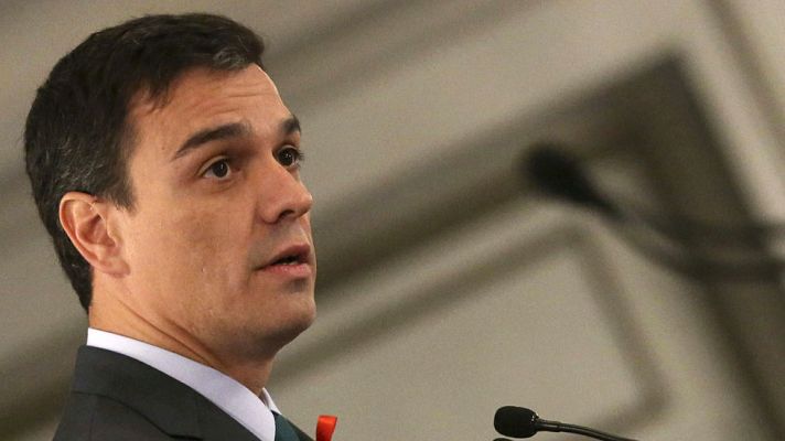 Telediario 1 - Pedro Sánchez rechaza la jornada laboral de 35 horas
