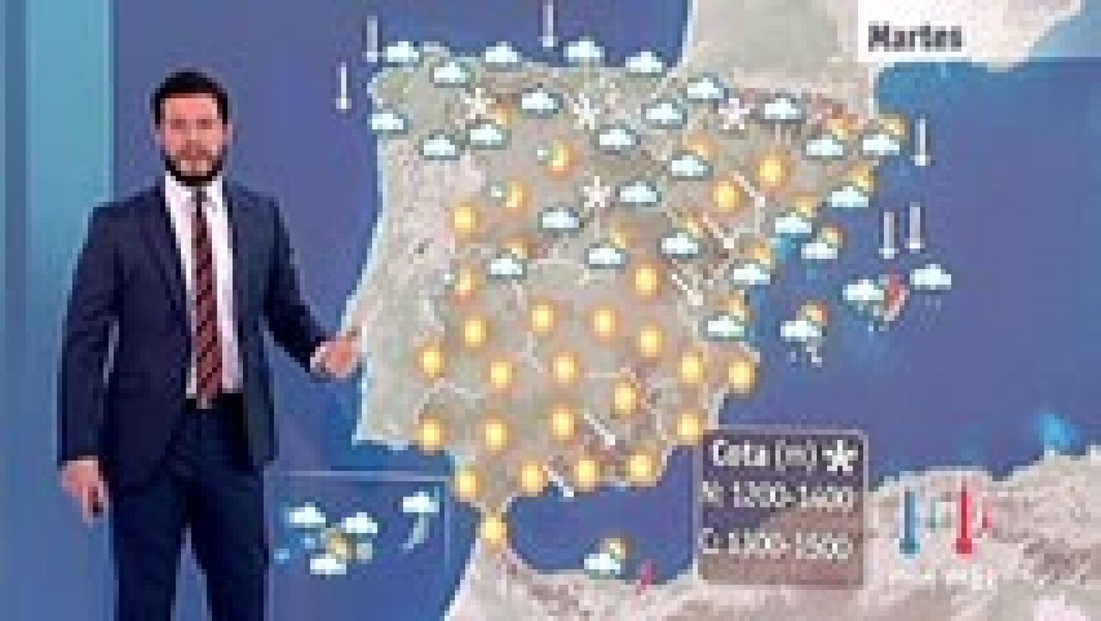 El tiempo: Comienzan a bajar las temperaturas y la cota de nieve | RTVE Play