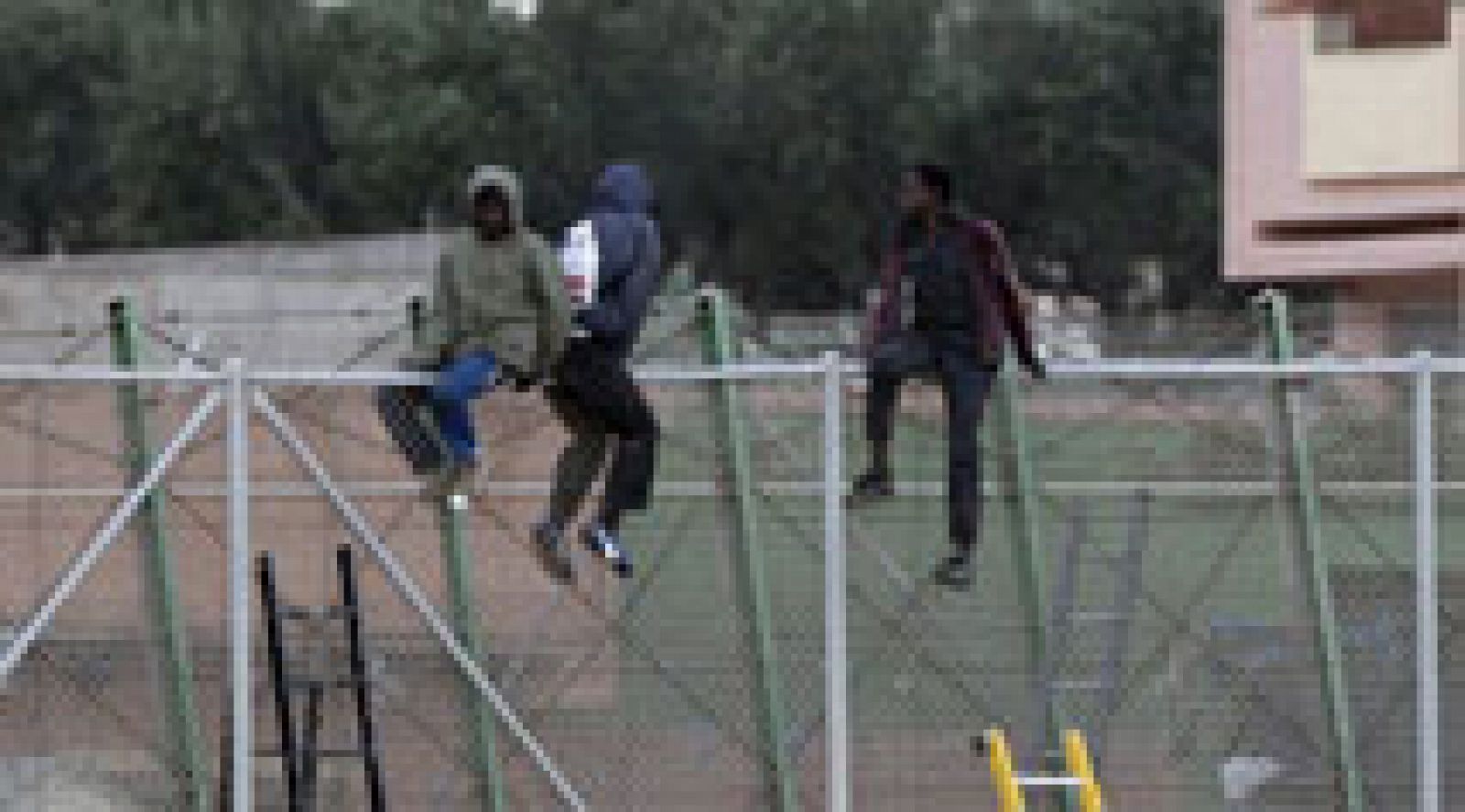 Informativo 24h: Una treintena de inmigrantes consiguen entrar en Melilla en un nuevo salto masivo de la valla | RTVE Play