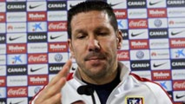 Simeone no se pronuncia sobre el Frente: "Yo estoy para entrenar"