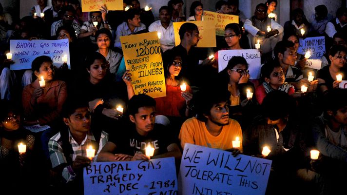 Bhopal pide justicia 30 añis después del mayor accidente industrial de la historia