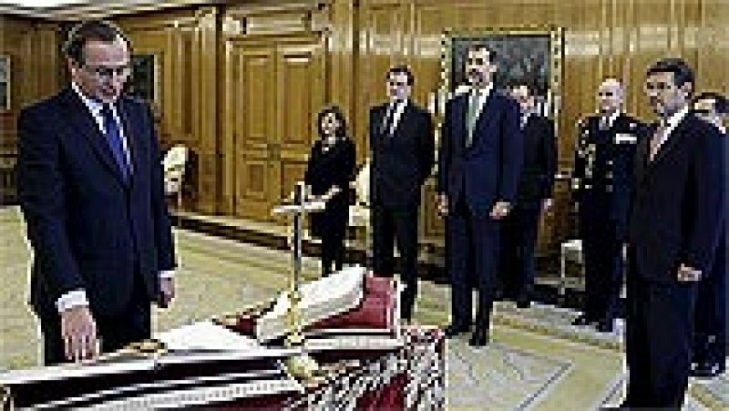 Alfonso Alonso jura como ministro de Sanidad en sustitución de Ana Mato 