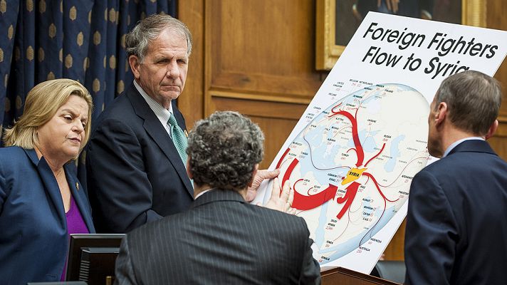 Telediario 1 - Europa intenta poner coto al reclutamiento para la yihad