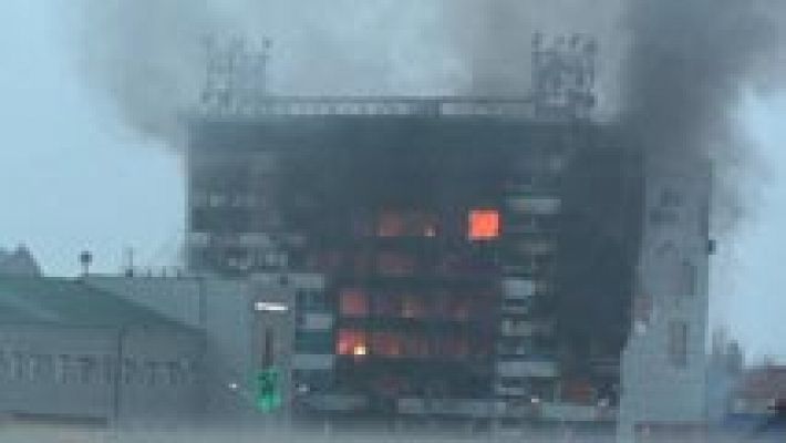 Telediario 1 - Enfrentamientos en Chechenia