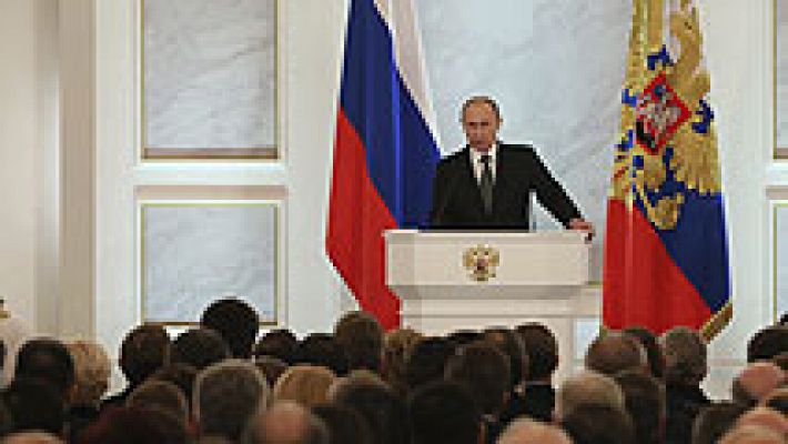 Putin asegura que Crimea y Ucrania son solo excusas de Occidente para frenar a Rusia