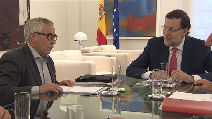 Telediario 1 - Plan de ayudas para parados de larga duración