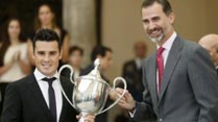 Telediario 1 - Mireia Belmonte y Gómez Noya, los mejores de 2013