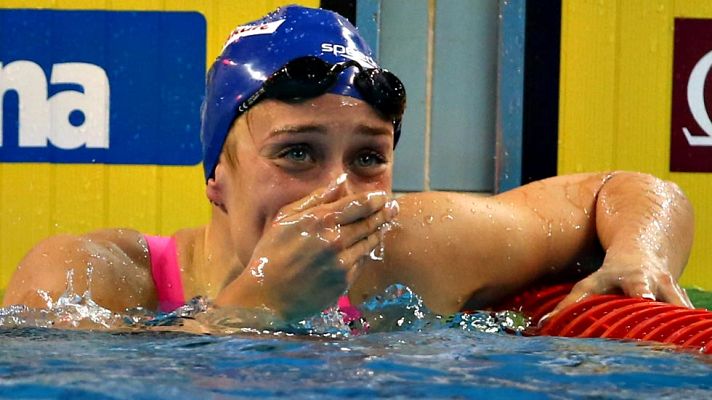 Natación - Belmonte suma su tercer oro tras vencer en los 800 libre