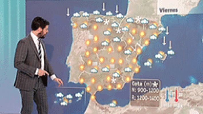 El tiempo - Temperaturas en descenso y cielos despejados, salvo en el norte