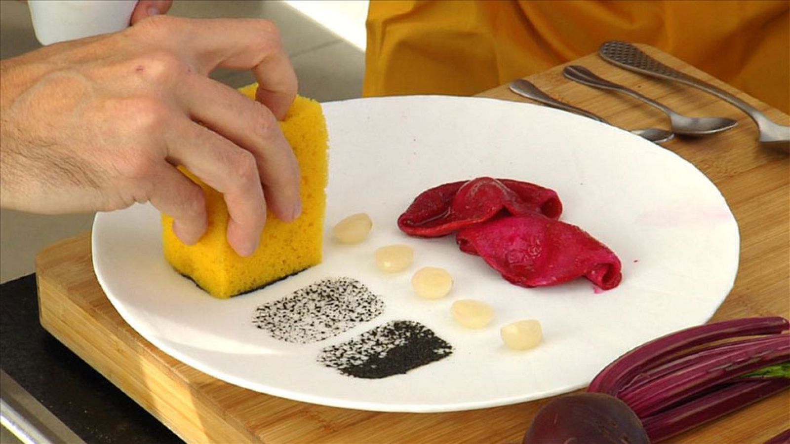 Ciencia en la cocina: chipirones al E-162