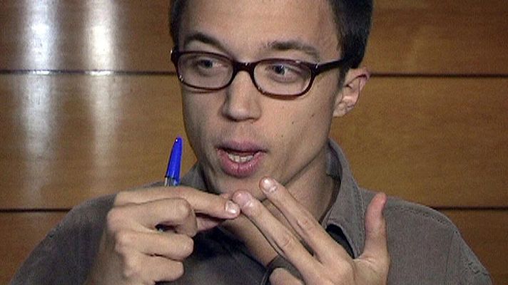 Telediario 1 - Errejón incumplió el contrato con la Universidad