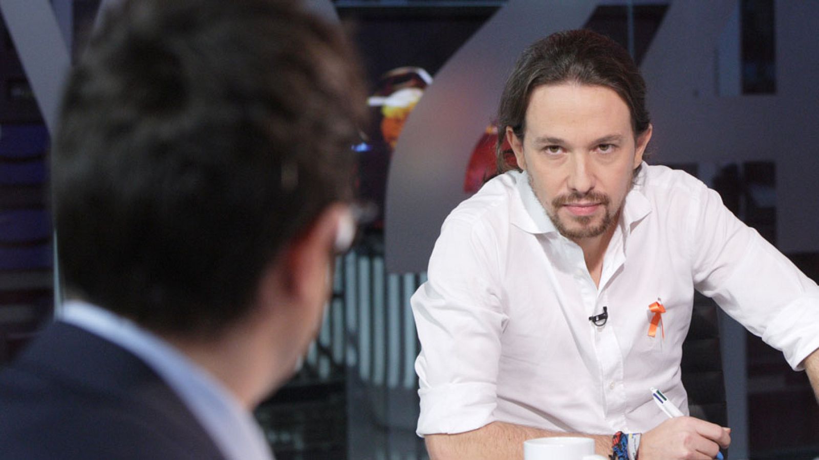 Entrevista a Pablo Iglesias en 'La Noche en 24h'