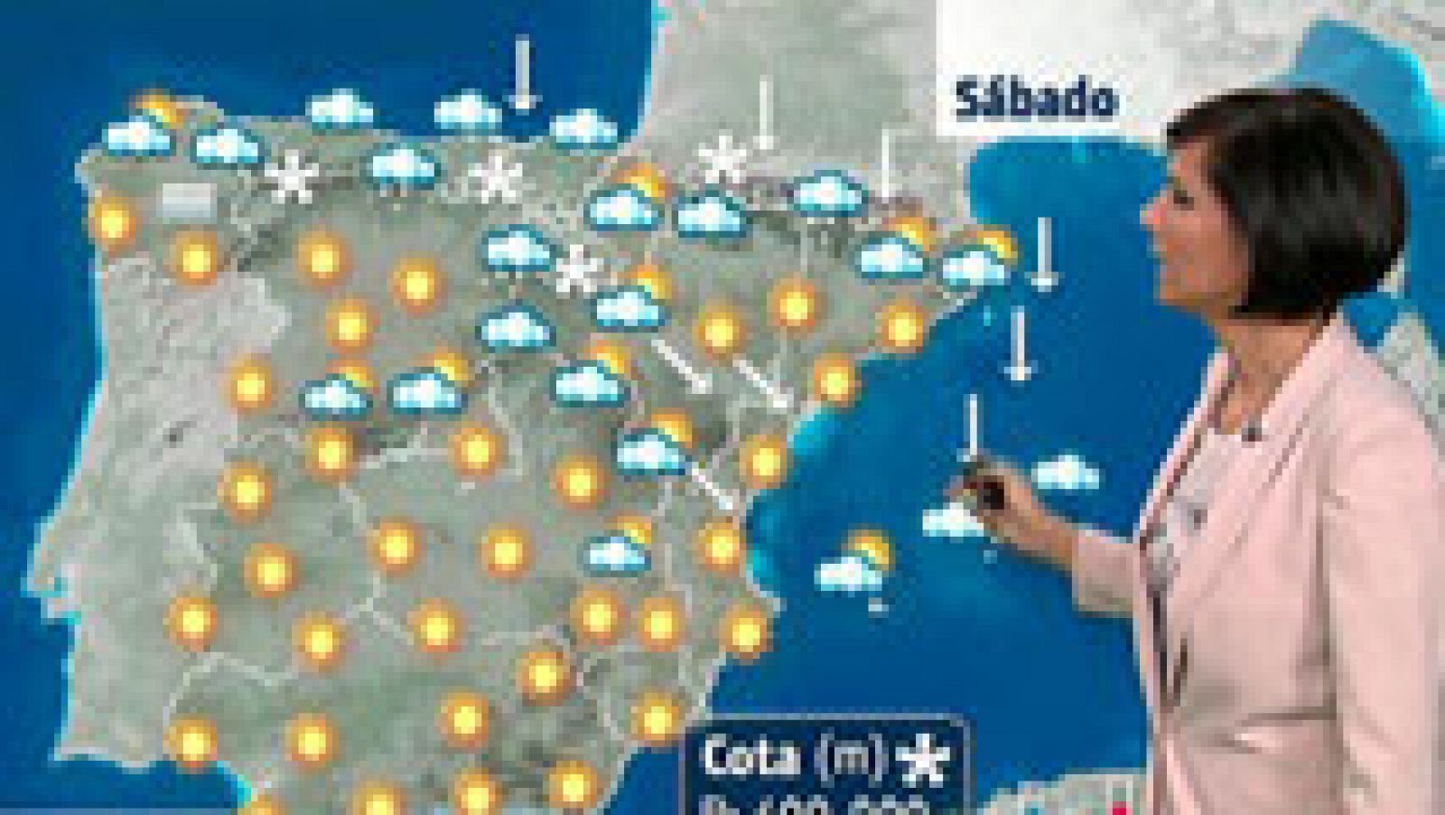 El tiempo: Viento fuerte en el noreste y alerta por nevadas en siete provincias | RTVE Play