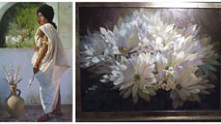 Telediario 1 - Un robo de película en una galería de arte de Madrid