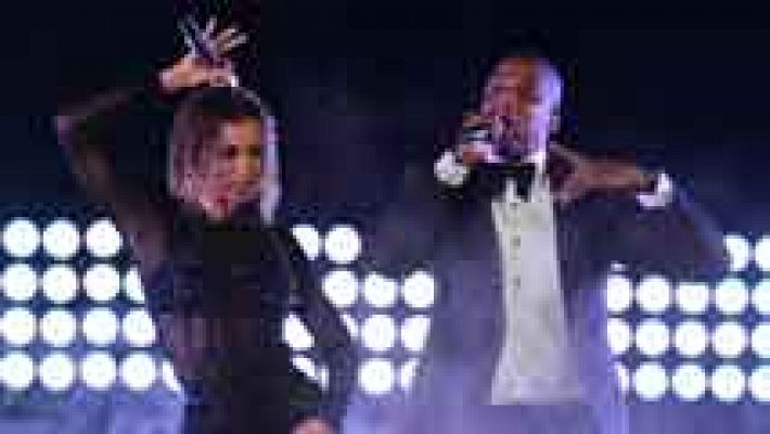 Telediario 1 - Claros favoritos para Los Grammy 2014