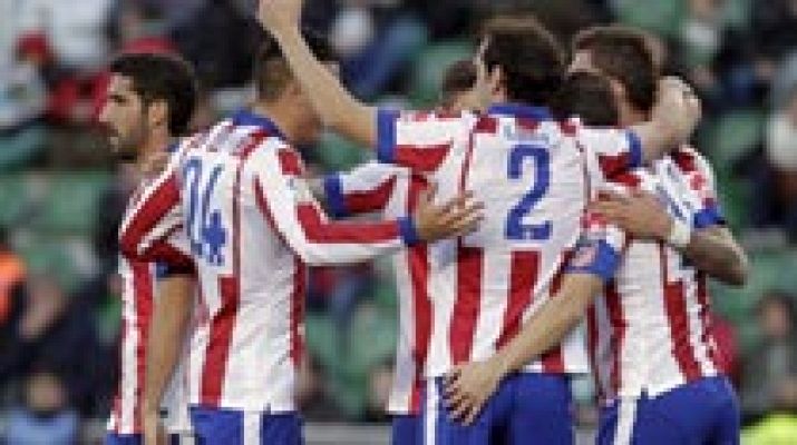 El Atlético entrena con la vista puesta en la Juventus