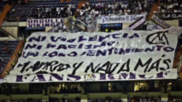 Telediario 1 - Cerco a la violencia verbal en los estadios