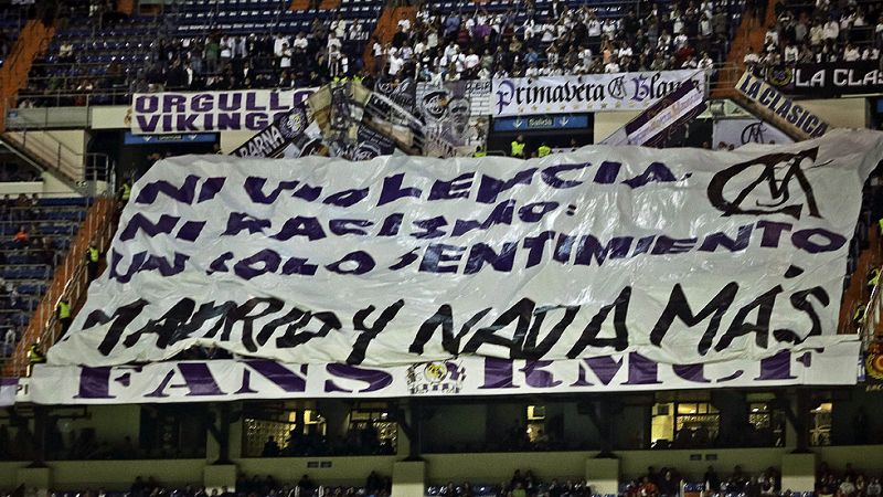 La jornada de Liga ha dejado algunos cánticos denunciables para la Liga, tras los acuerdos de la semana pasada. Ancelotti lo tiene claro: "Los insultos son violencia".