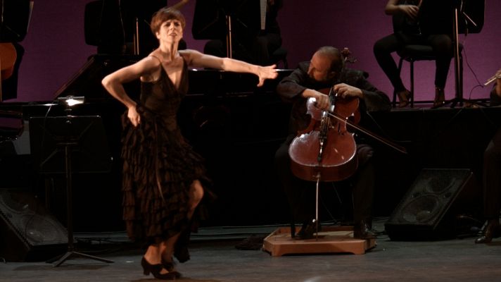 El violonchelista José Luís López toca una bulería y explica su primer contacto con el flamenco 