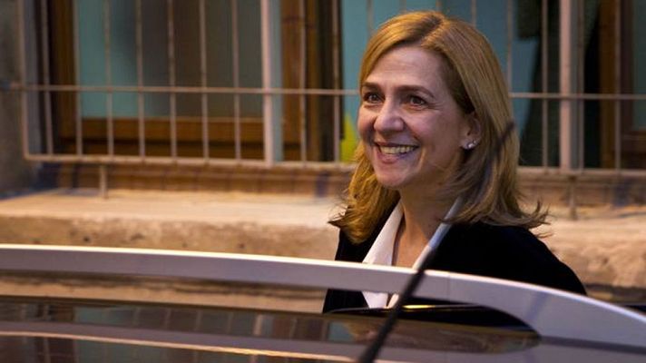 Telediario 1 - El fiscal exculpa a la infanta Cristina