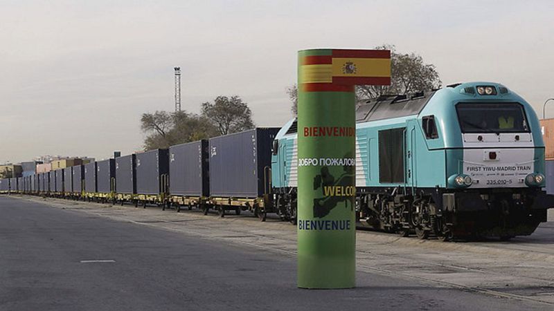 Primer convoy de mercancías que conecta de forma directa China y España 