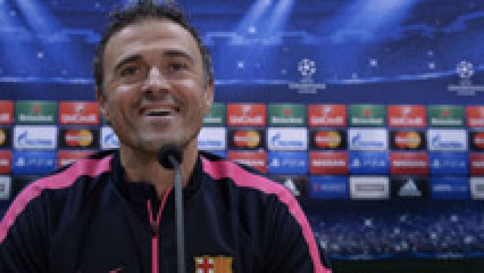 El entrenador del Barcelona, Luis Enrique, ha asegurado que tienen mucha motivación de ganar al PSG, con el que se juegan el primer puesto de grupo.