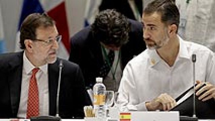 Telediario 1 - Rajoy destaca la investigación en España