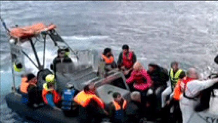 Un buque del CSIC rescata a 194 inmigrantes en Sicilia
