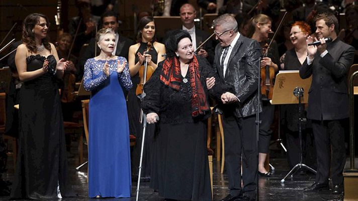 Telediario 1 - Monserrat Caballé vuelve al Teatro Real