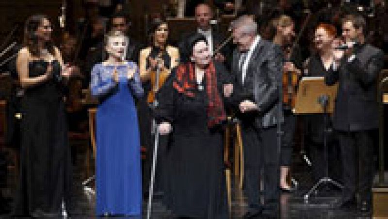 Monserrat Caballé vuelve al Teatro Real para conmemorar su debut