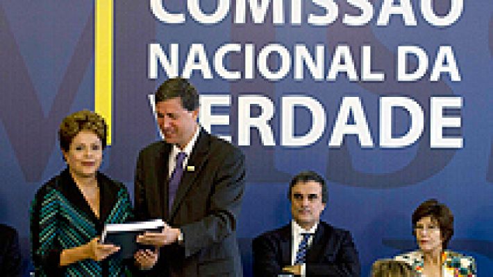 Telediario 1 - El informe sobre la dictadura brasileña reabre la polémica sobre la impunidad de los represores