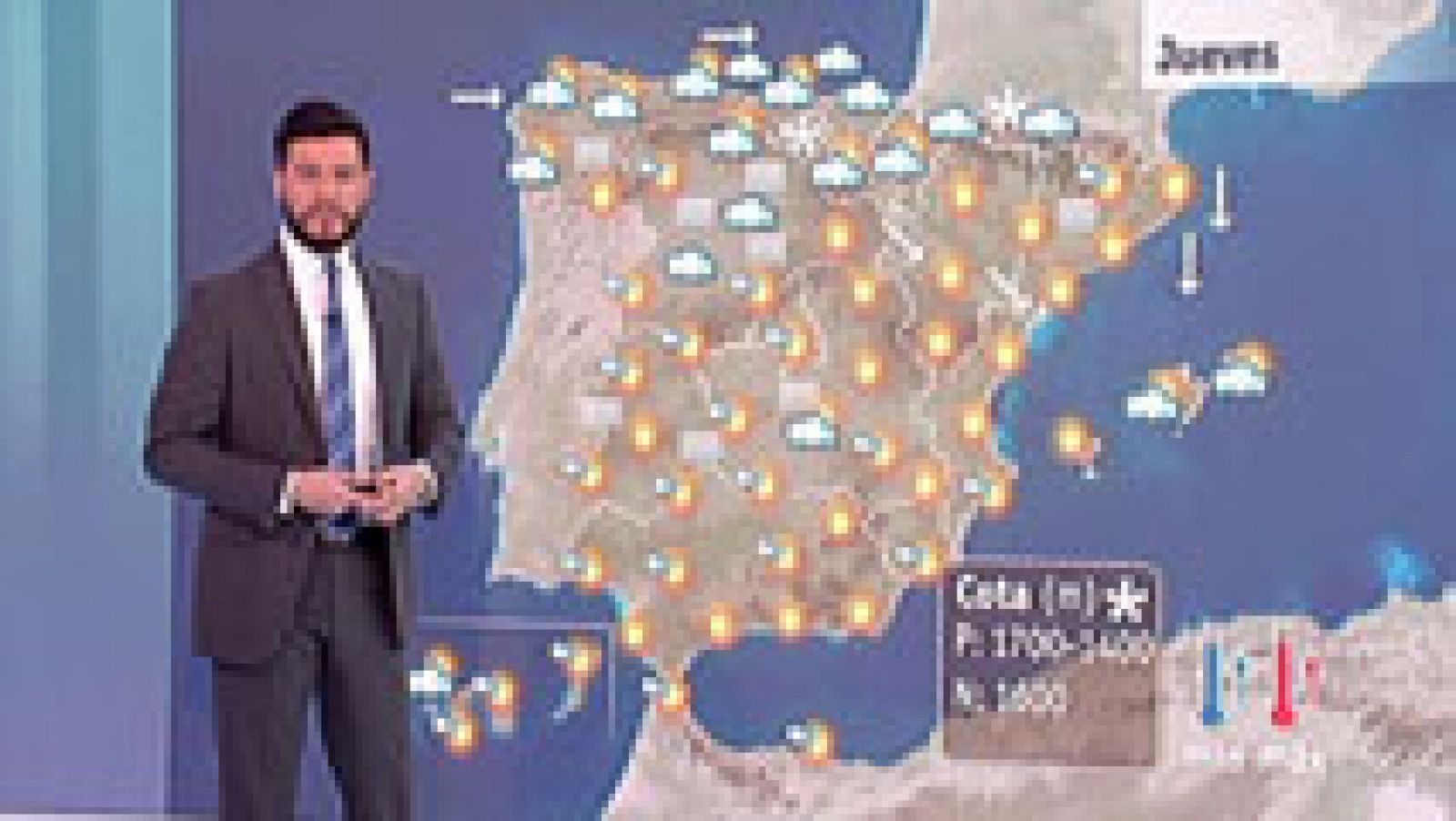 El tiempo: Alerta por viento y oleaje en Galicia y la Cornisa cantábrica | RTVE Play
