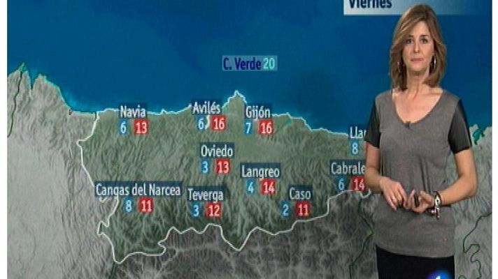 Panorama Regional - El tiempo en Asturias - 11/12/14