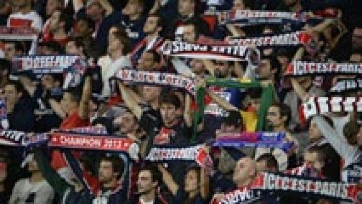 Telediario 1 - Apuñalados dos seguidores del Paris Saint-Germain