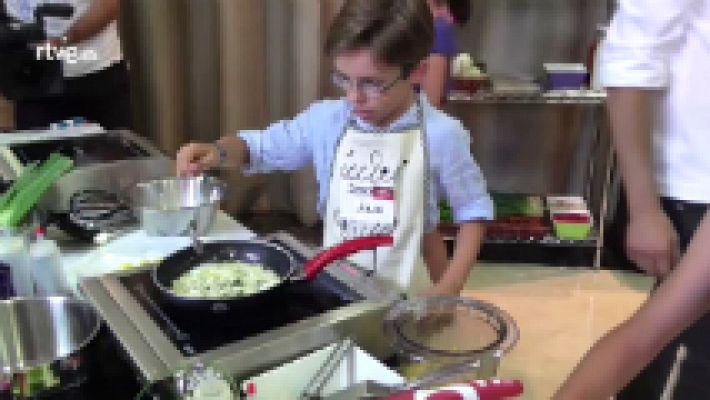 MasterChef Junior - Arana se cuela en el casting de MasterChef Junior en Madrid