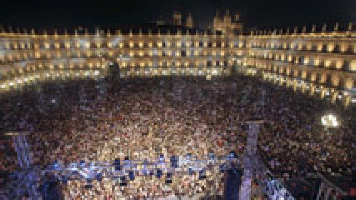 Telediario 1 - Despiden el año anticipadamente en Salamanca