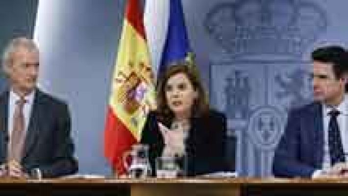 Telediario 1 - La Ley de Hidrocarburos compensará a CCAA y Ayuntamientos