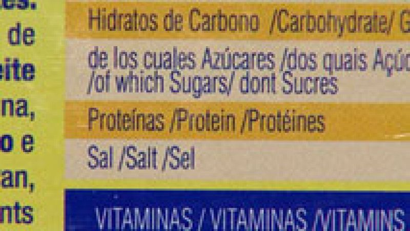 Nuevo etiquetado alimentario que obliga a incluir más información