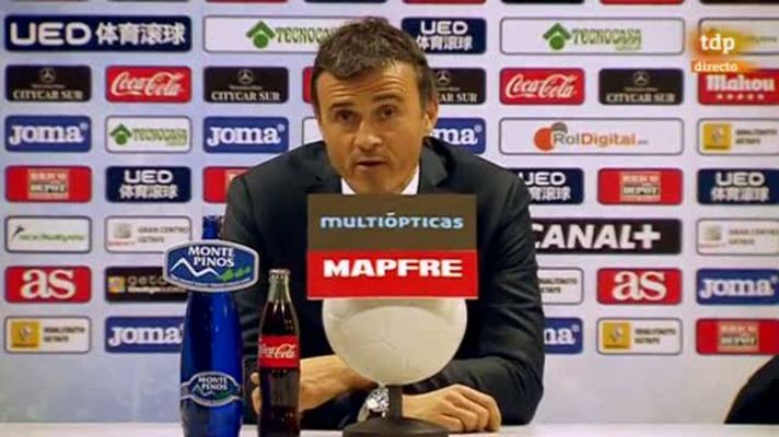 Estudio Estadio - Luis Enrique: "Queda mucho campeonato"