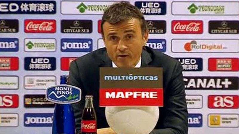 Luis Enrique: "Queda mucho campeonato"