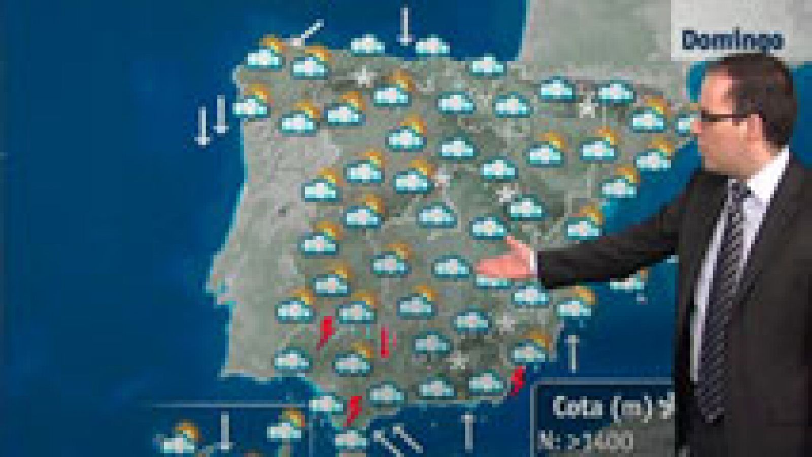 El tiempo: Aemet prevé lluvia en casi toda la Península | RTVE Play