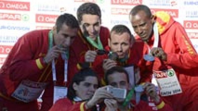 Bezabeh, bronce y España, plata por equipos 