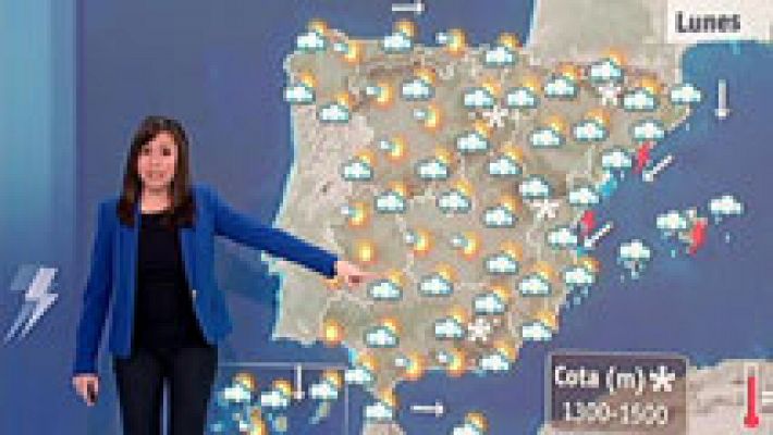 El tiempo - Lluvias intensas en Levante y Baleares